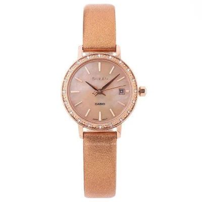 Đồng Hồ Casio Sheen Nữ SHE-4060PGL-4AUDF Chính Hãng, Giá Tốt