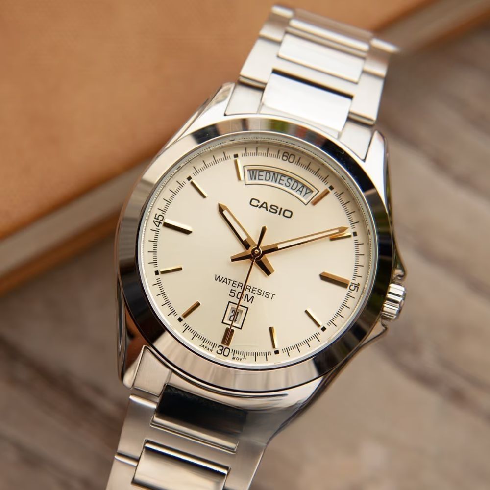 Đồng Hồ Casio MTP-1370D-9AVDF Dây Kim Loại, Giá Cạnh Tranh 6 Casio MTP 1370D 9AVDF 1