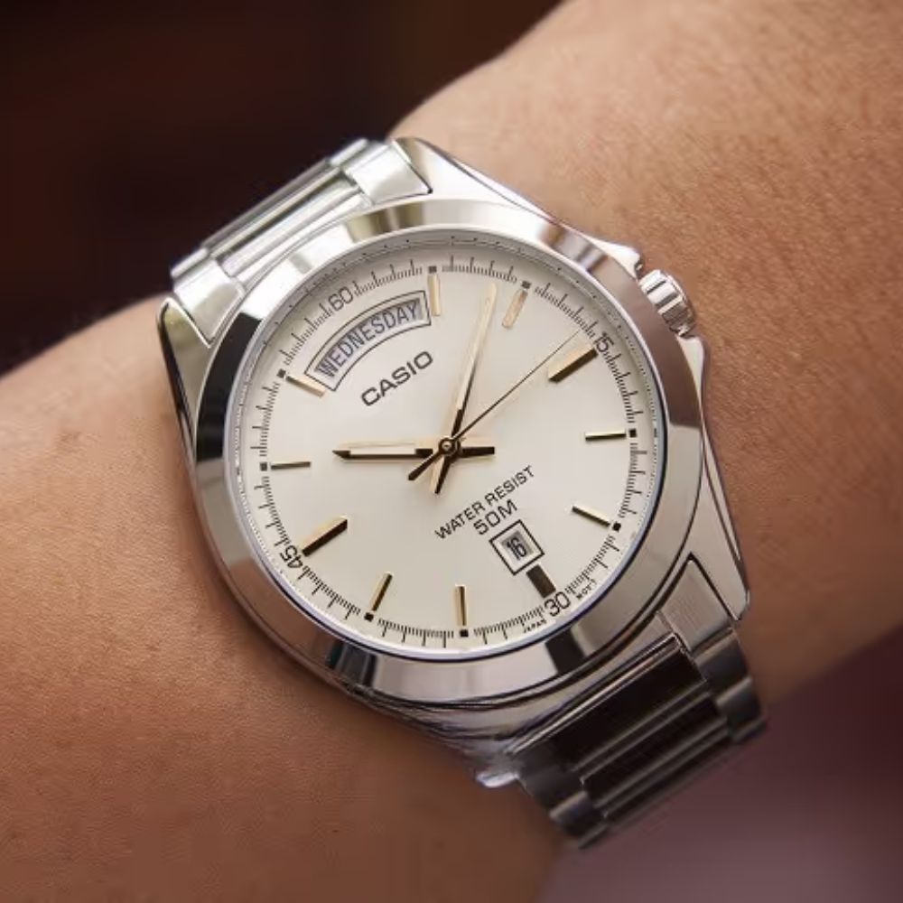 Đồng Hồ Casio MTP-1370D-9AVDF Dây Kim Loại, Giá Cạnh Tranh 5 Casio MTP 1370D 9AVDF 2