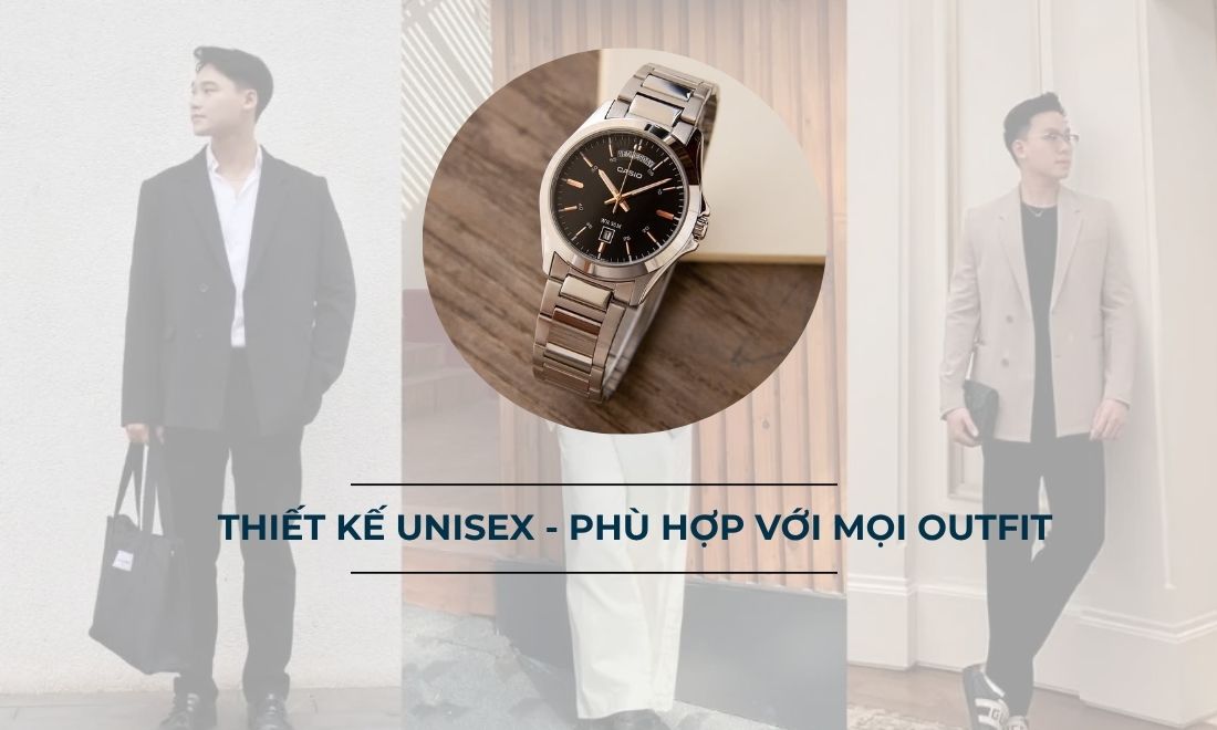 Đồng hồ Casio MTP-1370D-1A2VDF sở hữu thiết kế thanh lịch, trẻ trung, dễ phối đồ