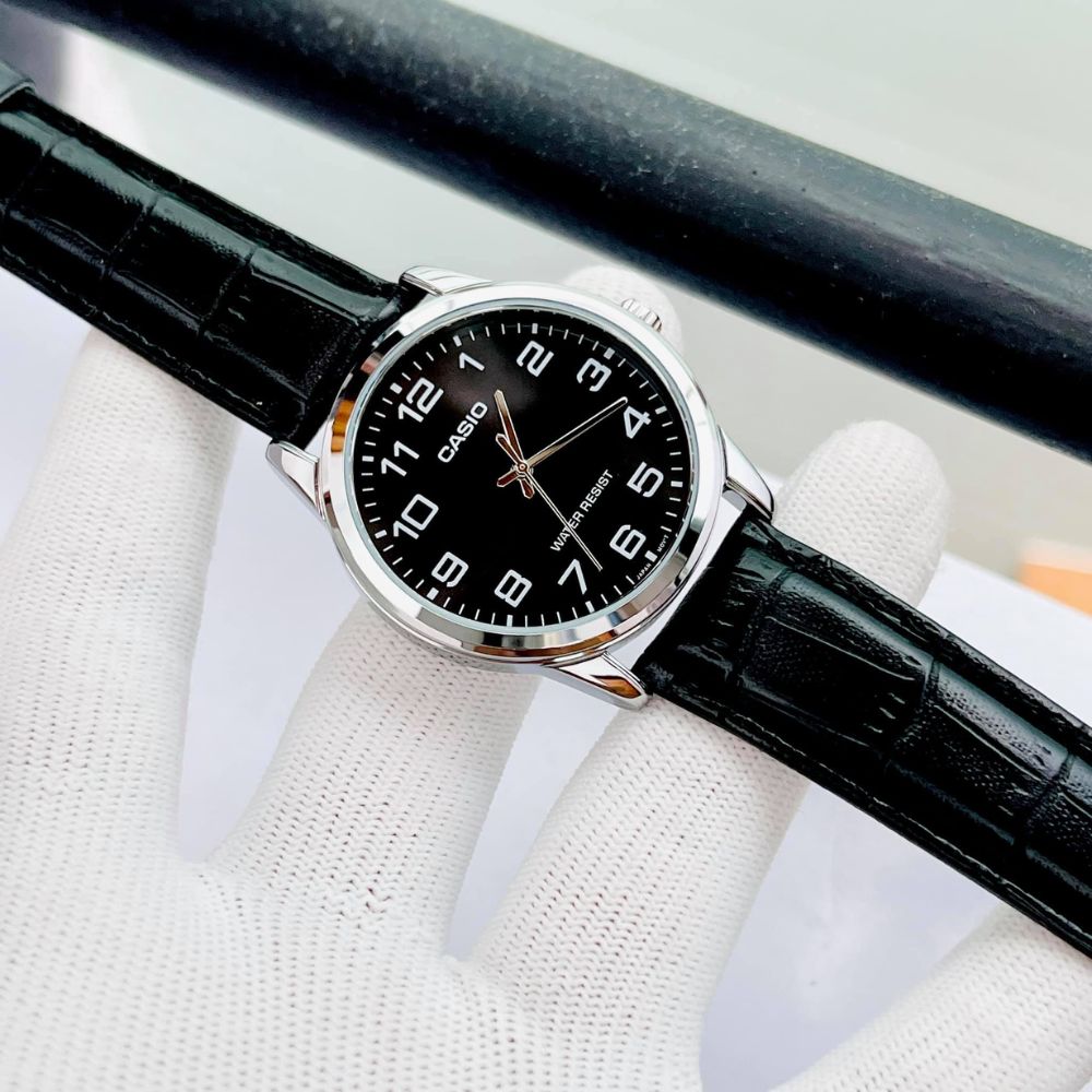 Đồng hồ Nam Casio MTP-V001L-1BUDF Dây Da, Cam Kết Chính Hãng 3 Dong ho Nam Casio MTP V001L 1BUDF 2