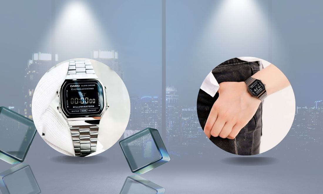 Đồng hồ Casio A168WGG-1BDF 10 a168wgg 1bdf 3