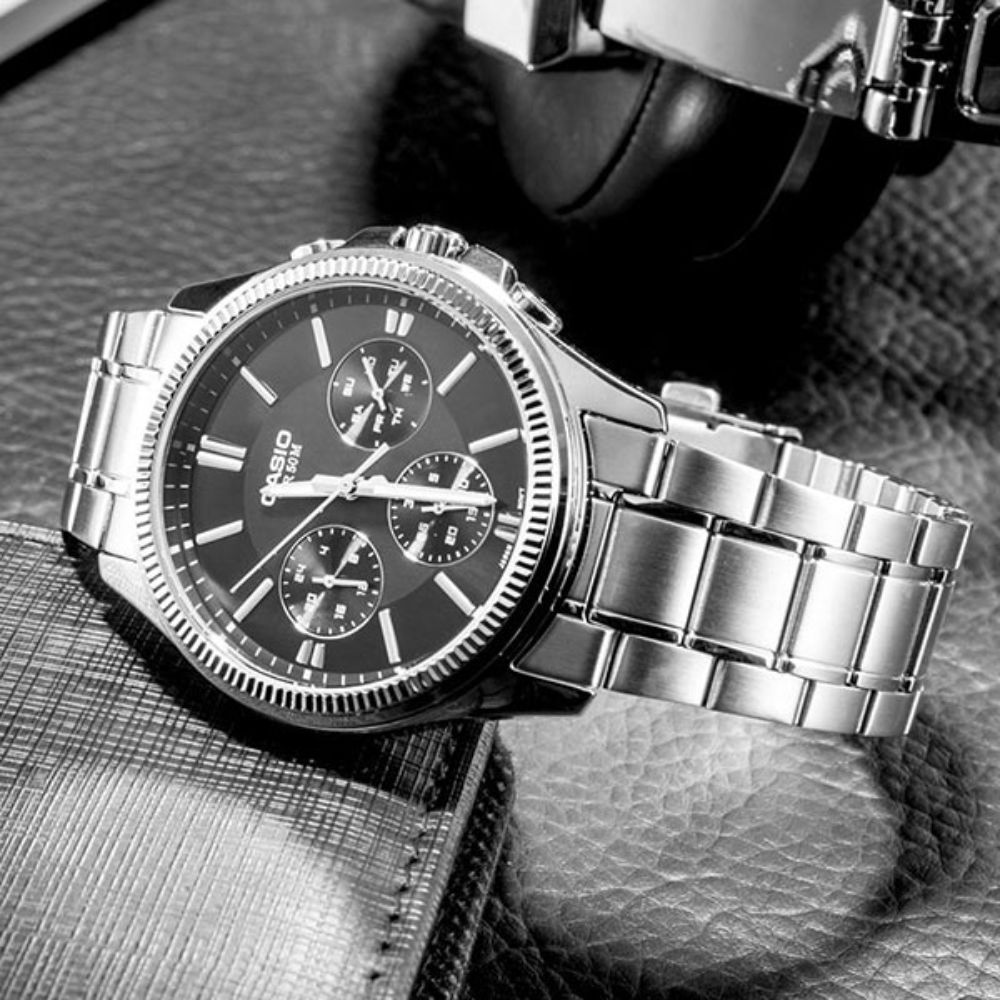 Casio MTP-1375D-1A Viền Khía, Sang Trọng 3 casio mtp 1375d 1a 1