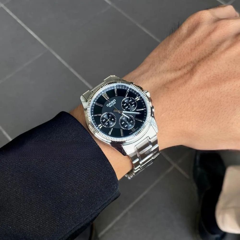 Casio MTP-1375D-1A Viền Khía, Sang Trọng 5 casio mtp 1375d 1a 3