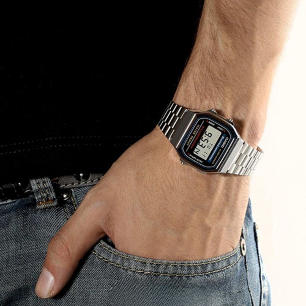 Casio Unisex A168WA-1DF đeo tay