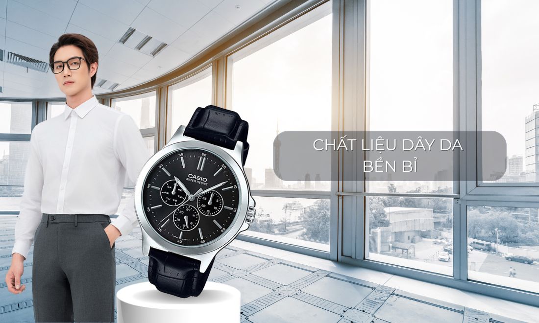 Chất liệu dây da bền bỉ, ôm tay thoải mái