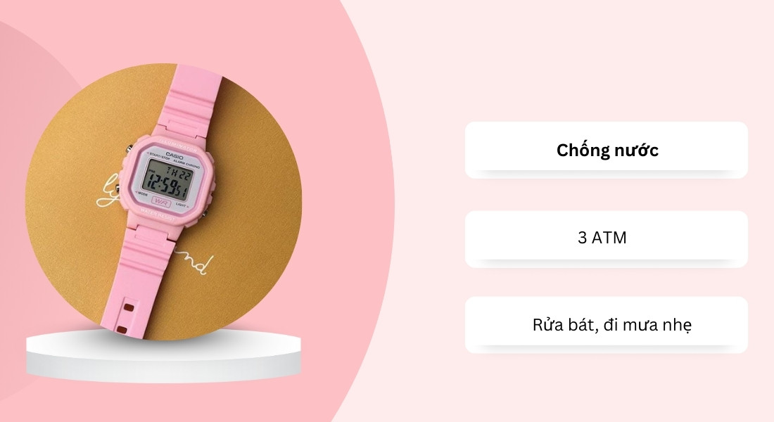 chống nước được đánh giá cơ bản