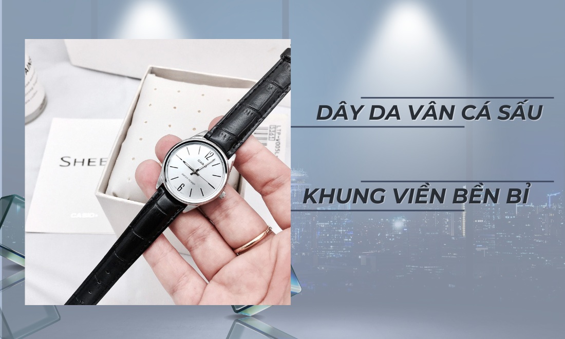 dây da vân cá sấu nổi bật
