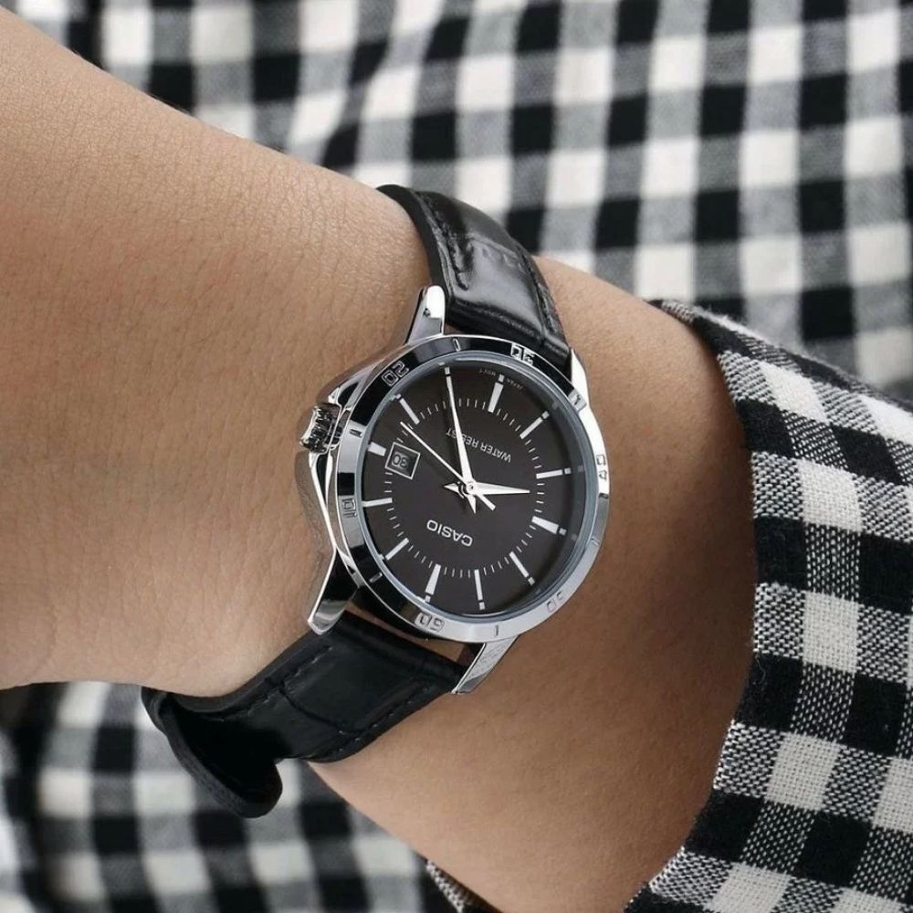Đồng hồ Nam Casio MTP-V004L-1AUDF Quartz, Cam Kết Chính Hãng 7 dong ho nam casio mtp v004l 1audf 6