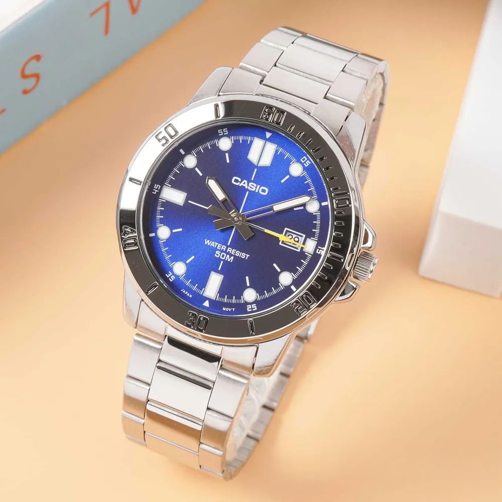 Đồng Hồ Casio MTP-VD01D-2EVUDF Chính Hãng, Uy Tín 3 MTP-VD01D-2EVUDF nghiêng góc bên phải