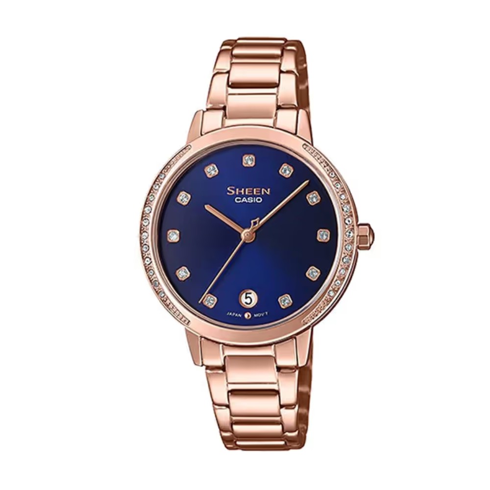 Đồng Hồ Nữ Casio SHE-4056PG-2AUDF – Chính Hãng, Uy Tín 1 she 4056pg 2audf trang
