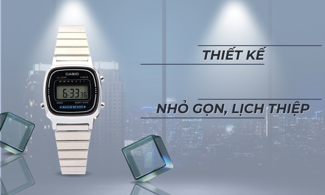 thiết kế nhỏ gọn, dễ đeo