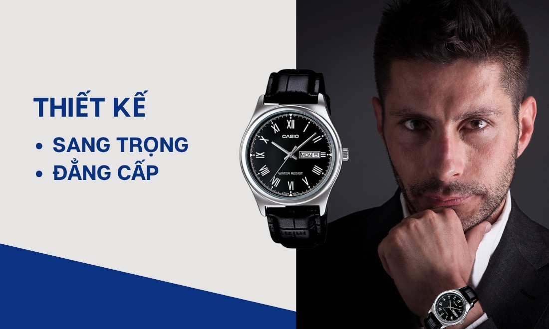 Đồng hồ Nam Casio MTP-V006L-1BUDF Chính Hãng, Uy Tín 12 ảnh số 3 trong bài viết