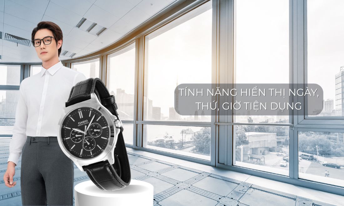 Tính năng hiển thị ngày, thứ, giờ tiện dụng
