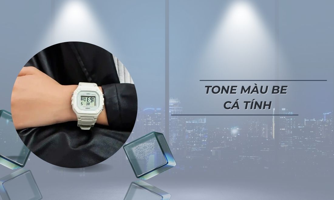 Tone màu be cá tính