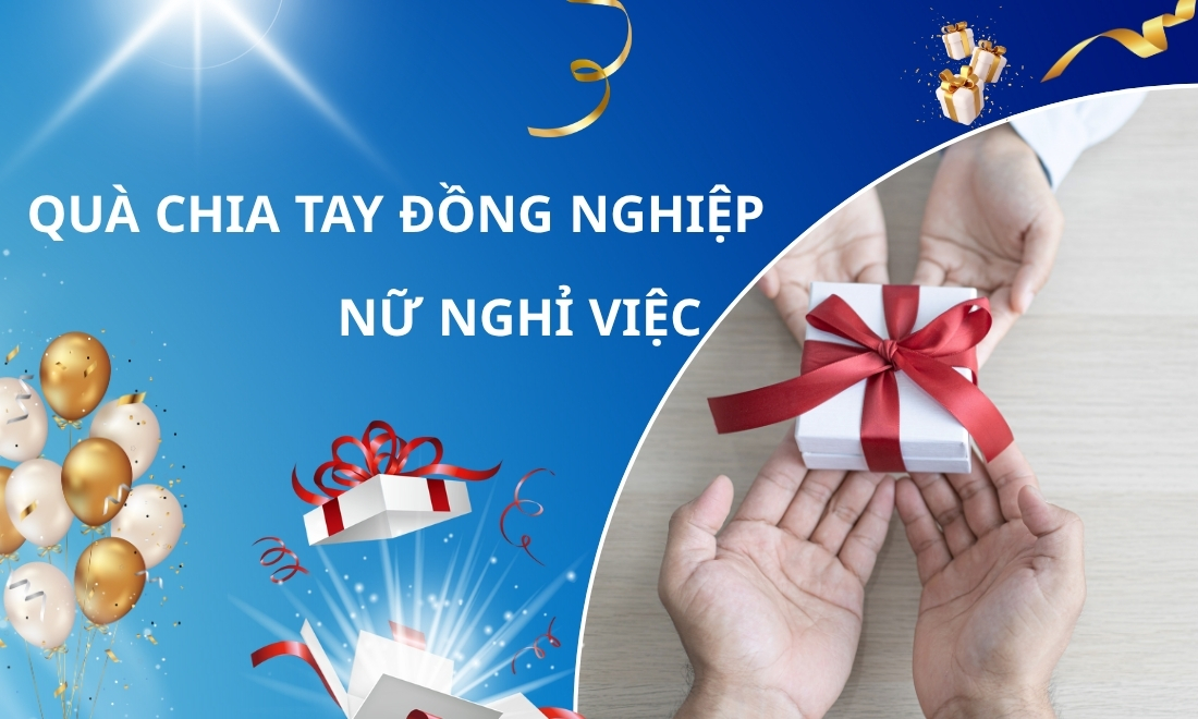 qua chia tay dong nghiep nu