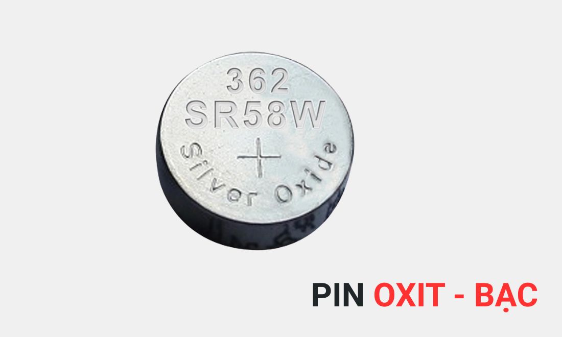 Pin oxit bạc 
