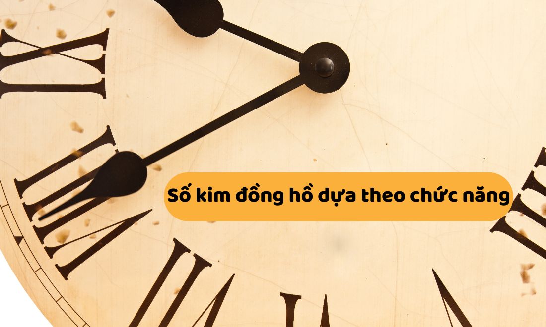 Có bao nhiêu loại kim đồng hồ dựa theo chức năng? Có khoảng 7 loại là: kim giờ, kim phút, kim giây, kim Tachymeter, kim Chronograph và Moonphase 