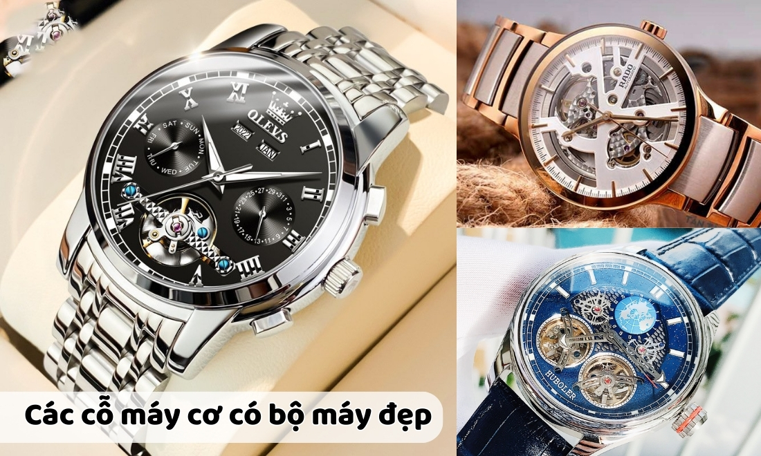 Bộ sưu tập máy cơ lộ máy đáng đầu tư