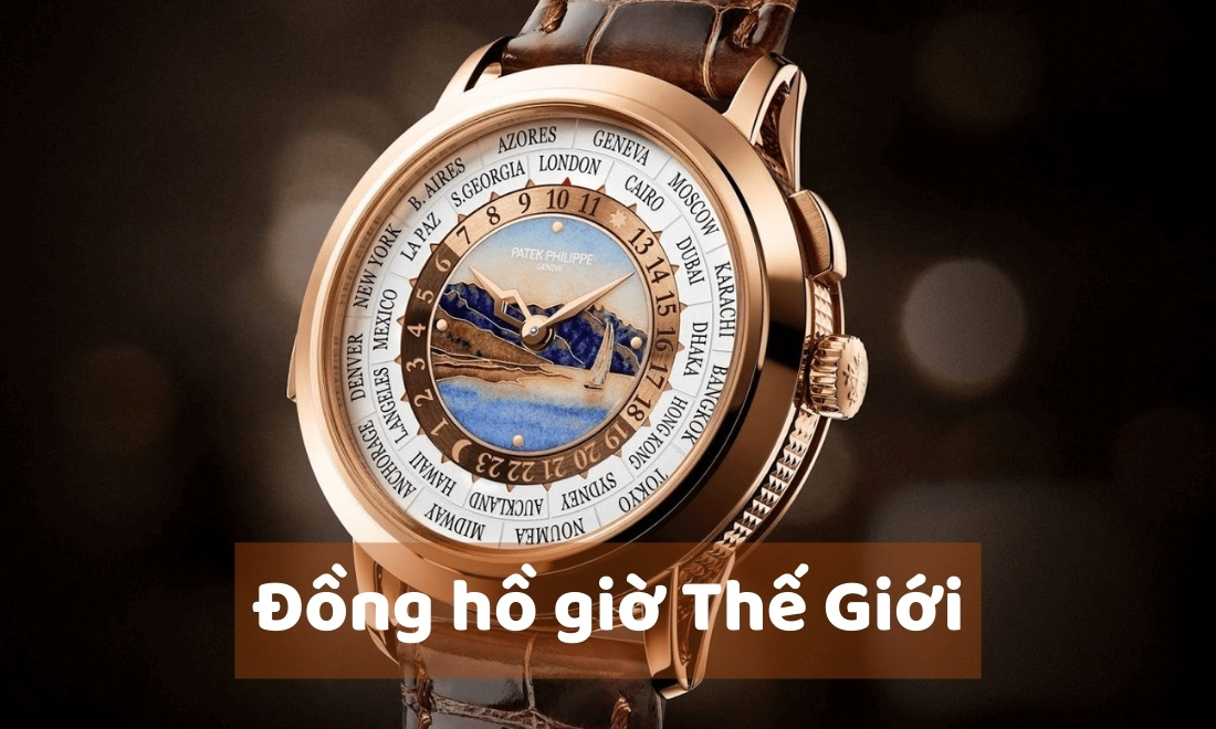 Sử dụng cỗ máy thời gian World Time để linh hoạt sử dụng 2 múi giờ