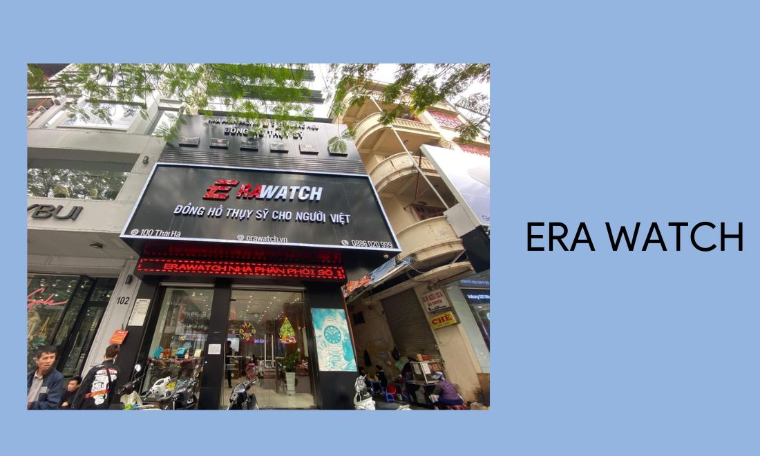 Era watch cũng là địa chỉ sửa chữa đồng hồ đeo tay đáng tin cậy 
