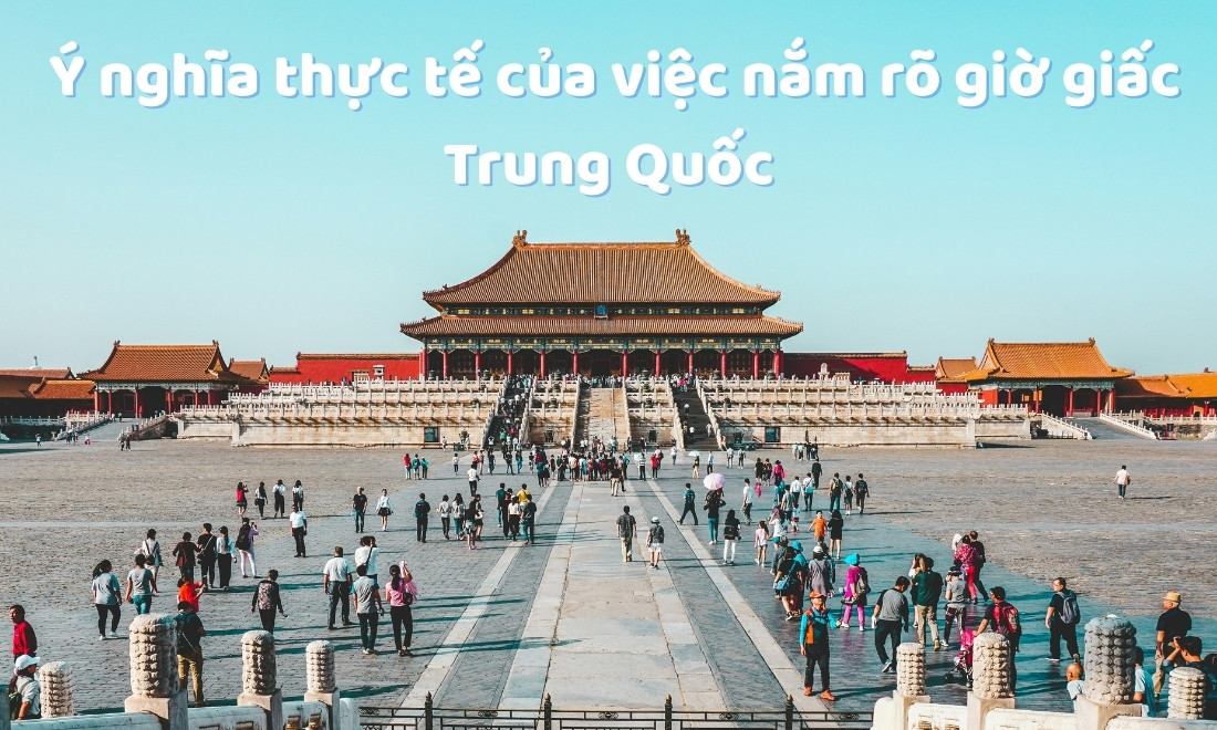 Cần đổi giờ phù hợp với thời gian ở China